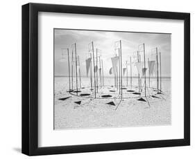 Wind-Installation II, 2015-Jaschi Klein-Framed Photographic Print