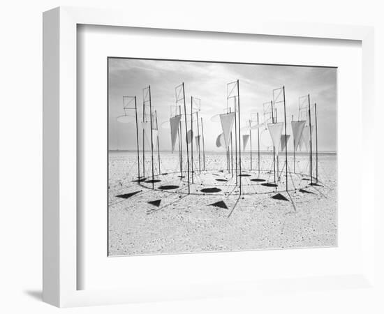 Wind-Installation II, 2015-Jaschi Klein-Framed Photographic Print