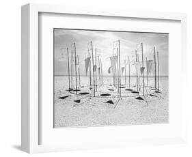 Wind-Installation II, 2015-Jaschi Klein-Framed Photographic Print