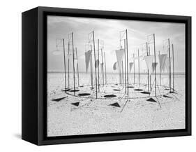 Wind-Installation II, 2015-Jaschi Klein-Framed Stretched Canvas