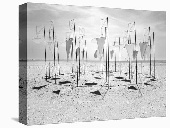 Wind-Installation II, 2015-Jaschi Klein-Stretched Canvas