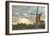 Wind Mill, Golden Gate Park, San Francisco, California-null-Framed Art Print