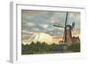 Wind Mill, Golden Gate Park, San Francisco, California-null-Framed Art Print