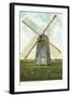 Wind Mill, Newport, Rhode Island-null-Framed Art Print