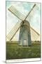Wind Mill, Newport, Rhode Island-null-Mounted Art Print