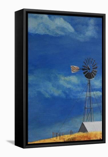 Wind Mill Ranch-Heidi Martin-Framed Stretched Canvas