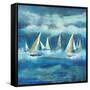 Wind of the Sea-K. Nari-Framed Stretched Canvas