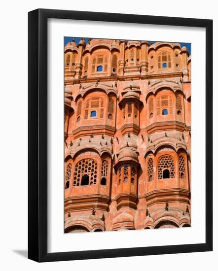 Wind Palace in Downtown Center of the Pink City, Jaipur, Rajasthan, India-Bill Bachmann-Framed Photographic Print