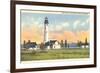 Wind Point Lighthouse, Racine, Wisconsin-null-Framed Premium Giclee Print