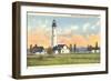 Wind Point Lighthouse, Racine, Wisconsin-null-Framed Art Print
