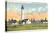 Wind Point Lighthouse, Racine, Wisconsin-null-Stretched Canvas