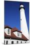 Wind Point Lighthouse-benkrut-Mounted Photographic Print