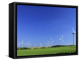 Wind Power Generator-null-Framed Stretched Canvas