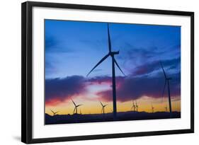 Wind Power in El Central for Better Ecology, California, Usa-Bill Bachmann-Framed Photographic Print