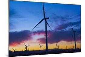 Wind Power in El Central for Better Ecology, California, Usa-Bill Bachmann-Mounted Photographic Print