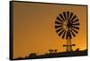 Wind pump, South Africa, Africa-Ann and Steve Toon-Framed Stretched Canvas