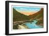 Wind River Canyon, Wyoming-null-Framed Art Print