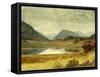 Wind River Country-Albert Bierstadt-Framed Stretched Canvas