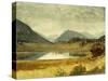 Wind River Country-Albert Bierstadt-Stretched Canvas