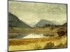 Wind River Country-Albert Bierstadt-Mounted Giclee Print