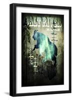 Wind River III-LightBoxJournal-Framed Giclee Print