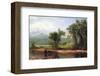 Wind River Mountains, Wyoming-Albert Bierstadt-Framed Premium Giclee Print