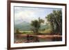 Wind River Mountains, Wyoming-Albert Bierstadt-Framed Premium Giclee Print