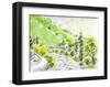 Wind Runs Through the Valley-Kenji Fujimura-Framed Art Print