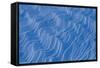 Wind Scours Snow Etching Patterns, Glacier County, Glacier National Park, Montana-Steven Gnam-Framed Stretched Canvas