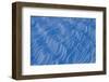 Wind Scours Snow Etching Patterns, Glacier County, Glacier National Park, Montana-Steven Gnam-Framed Photographic Print