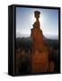 Wind Sculpted Rock Spire in Bryce Canyon National Park-Eliot Elisofon-Framed Stretched Canvas