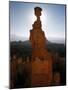 Wind Sculpted Rock Spire in Bryce Canyon National Park-Eliot Elisofon-Mounted Photographic Print