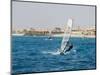 Wind Surfing at Santa Maria on the Island of Sal (Salt), Cape Verde Islands, Africa-R H Productions-Mounted Photographic Print