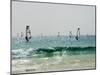Wind Surfing at Santa Maria on the Island of Sal (Salt), Cape Verde Islands, Africa-R H Productions-Mounted Photographic Print