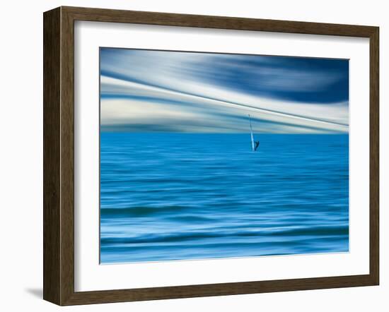 Wind Surfing-Josh Adamski-Framed Photographic Print