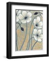 Wind Tossed Blooms 1-Norman Wyatt Jr.-Framed Art Print