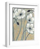 Wind Tossed Blooms 1-Norman Wyatt Jr.-Framed Art Print