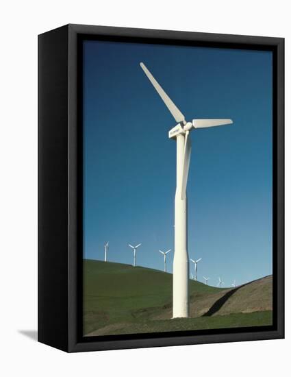 Wind Turbine Generators, Altamonti Pass, Califorrnia, USA-null-Framed Stretched Canvas