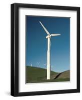 Wind Turbine Generators, Altamonti Pass, Califorrnia, USA-null-Framed Premium Photographic Print