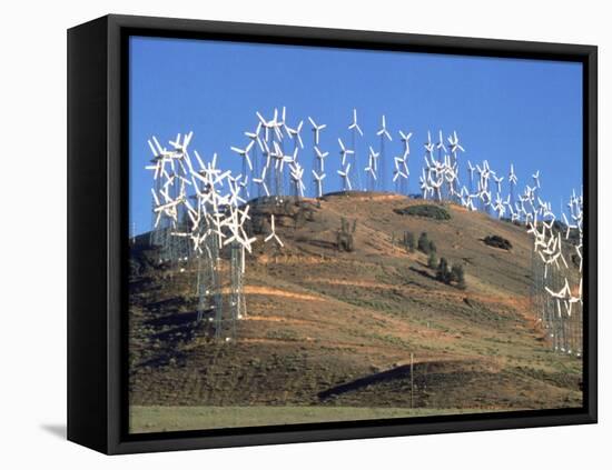 Wind Turbine Generators, Tehachapi, CA-Mark Gibson-Framed Stretched Canvas