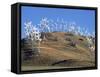 Wind Turbine Generators, Tehachapi, CA-Mark Gibson-Framed Stretched Canvas