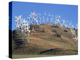 Wind Turbine Generators, Tehachapi, CA-Mark Gibson-Stretched Canvas