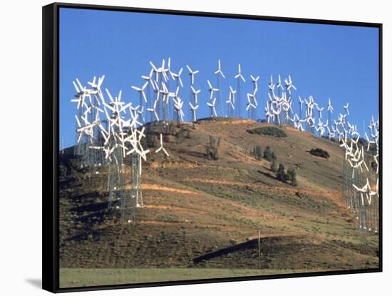 Wind Turbine Generators, Tehachapi, CA-Mark Gibson-Framed Stretched Canvas