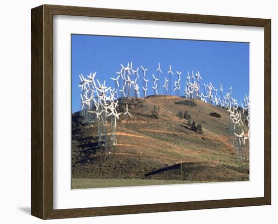 Wind Turbine Generators, Tehachapi, CA-Mark Gibson-Framed Photographic Print