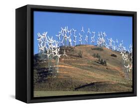 Wind Turbine Generators, Tehachapi, CA-Mark Gibson-Framed Stretched Canvas