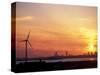 Wind Turbine in Hull, Boston, Massachusetts, USA-Jerry & Marcy Monkman-Stretched Canvas