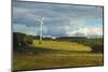 Wind Turbine, Westerwald, Rhineland-Palatinate, Germany, Europe-Jochen Schlenker-Mounted Photographic Print