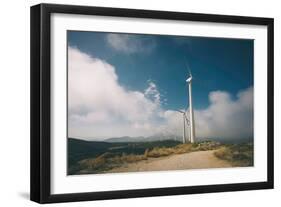 Wind Turbine-Clive Nolan-Framed Photographic Print