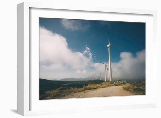 Wind Turbine-Clive Nolan-Framed Photographic Print