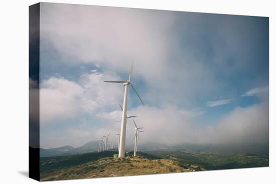 Wind Turbine-Clive Nolan-Stretched Canvas